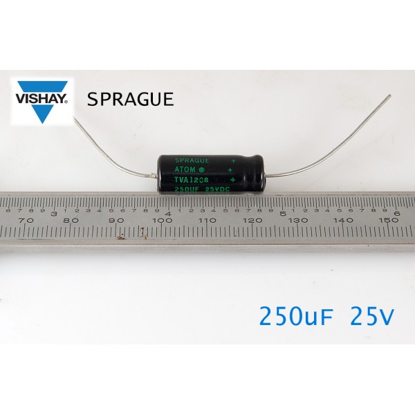 Sprague Atom    250uF/25V